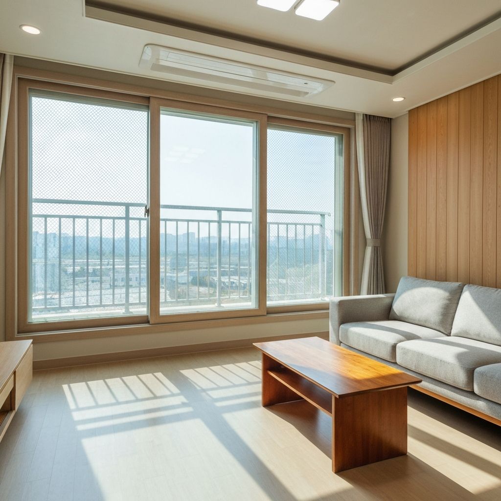 창문틀·레일 청소